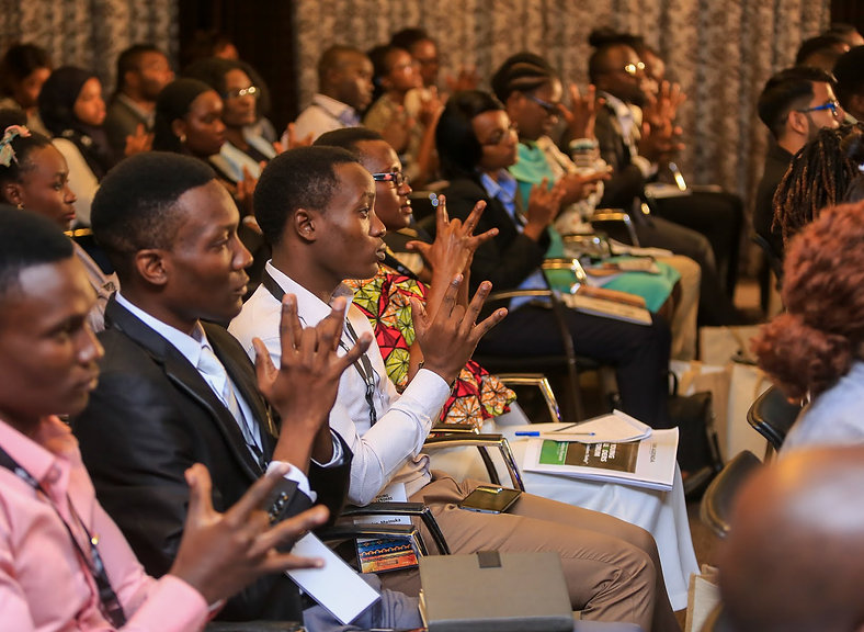 Conference audience at a Mulika Tanzania partner event